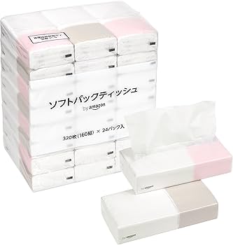 Amazon.co.jp: by Amazon ソフトパックティッシュ FSC認証紙 320